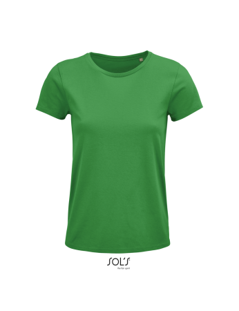 T-Shirt με οργανικό βαμβάκι (Crusader women 03581) πράσινο